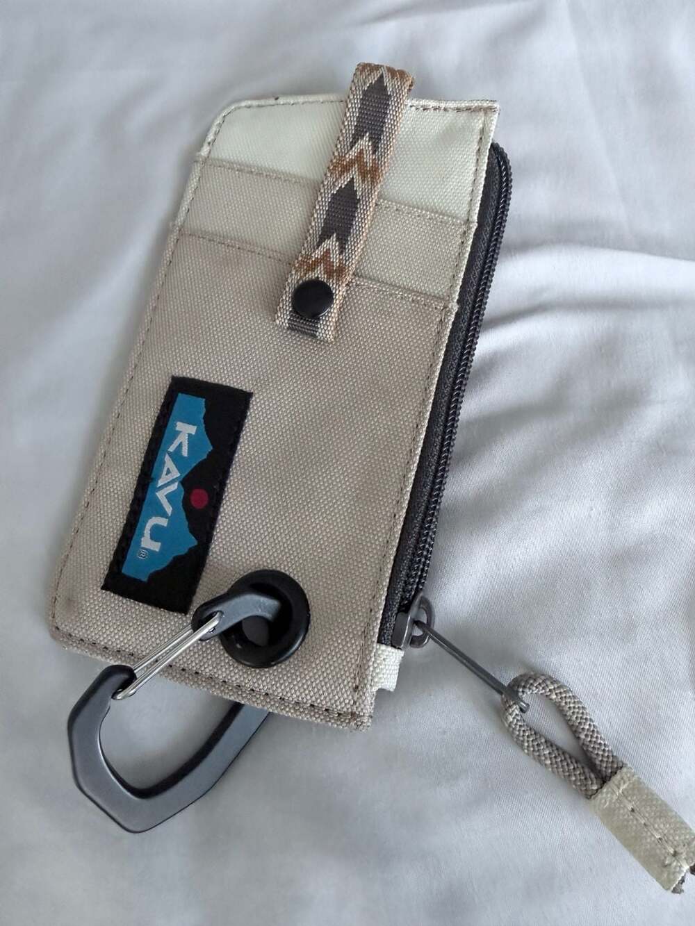 Kavu Clipper Card Case Wallet Beigeworks